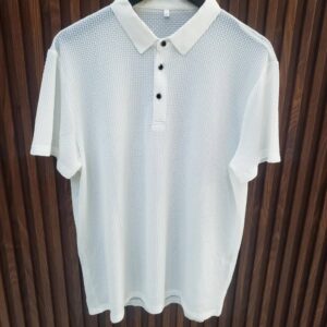 MESH ICE SILK POLO SHIRT