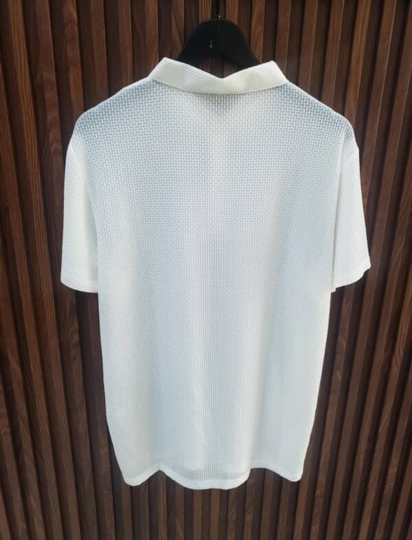 MESH ICE SILK POLO SHIRT