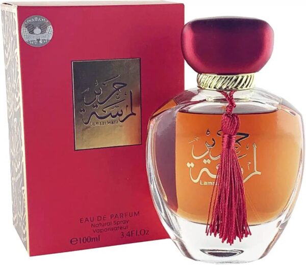 Lamsat Harir Eau De Arabian Parfum, Natural Spray Perfume Musk Woody Scent (for Women)