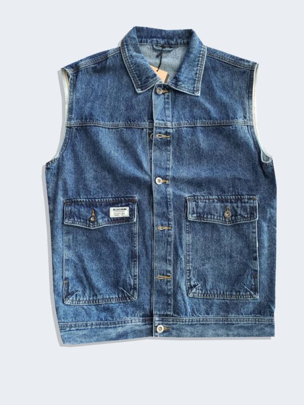 Denim vest