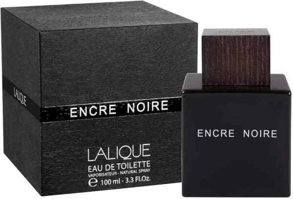 Encre Noire by Lalique for Men 3.3 oz Eau de Toilette parfum Spray