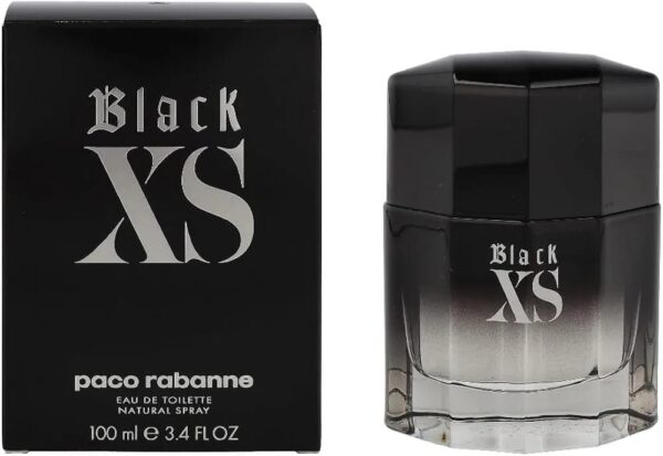 Black XS Excess by Paco Rabanne for Men 3.4 oz Eau de Toilette Spray