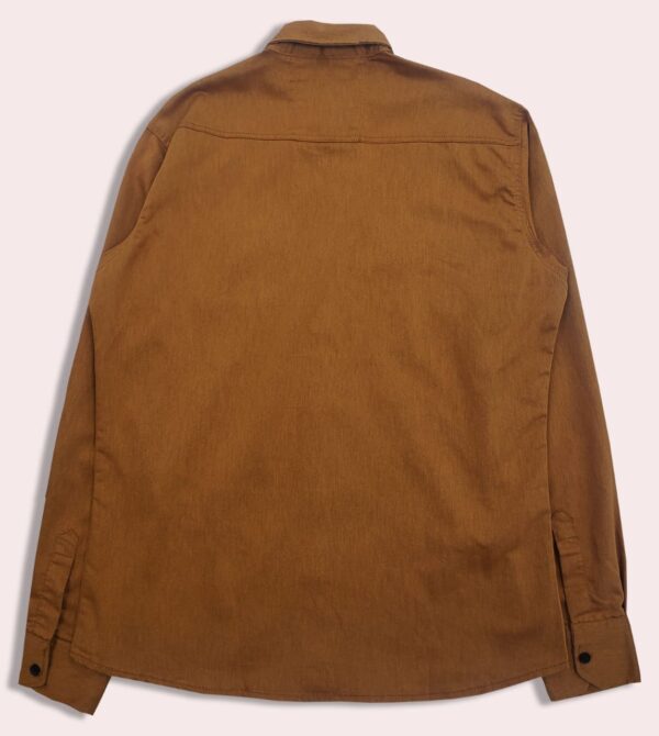 Dark brown Orange Trend Maker  shirt - Image 2