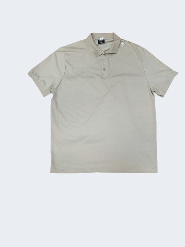 Gray polo shirt