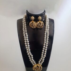 Pearl beads jewelry set