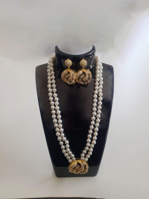 Pearl beads jewelry set - Image 6