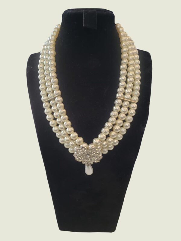 Pearl beads jewelry set