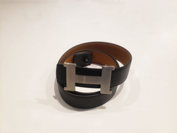 Hermes H buckle Leather Belt for women