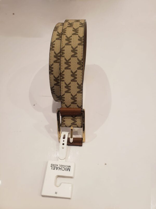 Michael Kors Signature MK Pattern Belt Woman's