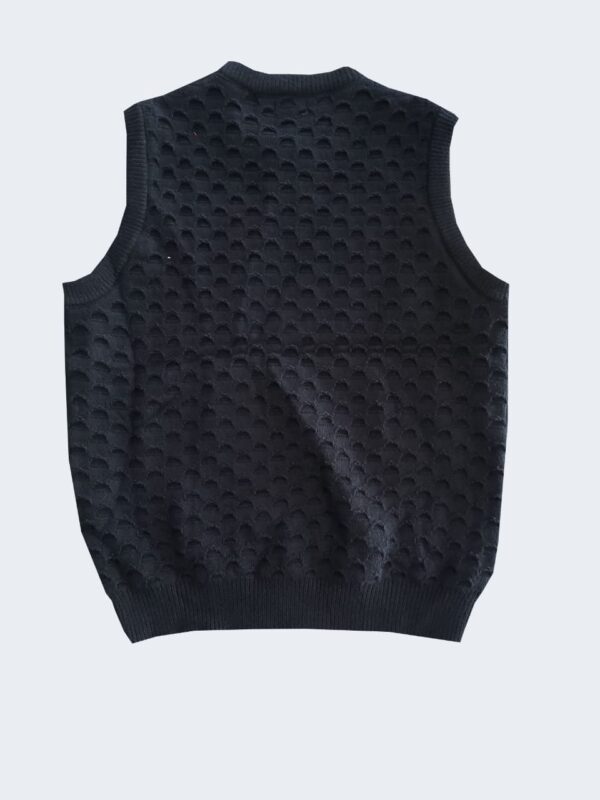 Black quality vest - Image 2