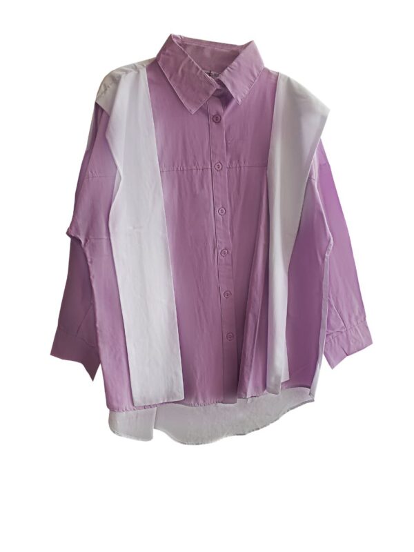 Cardigan look shirt - Image 2