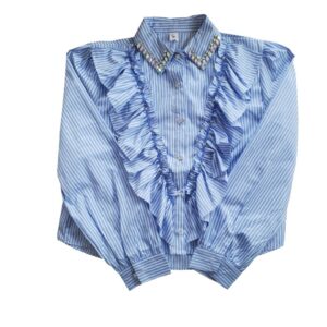 Fashion blue shirt