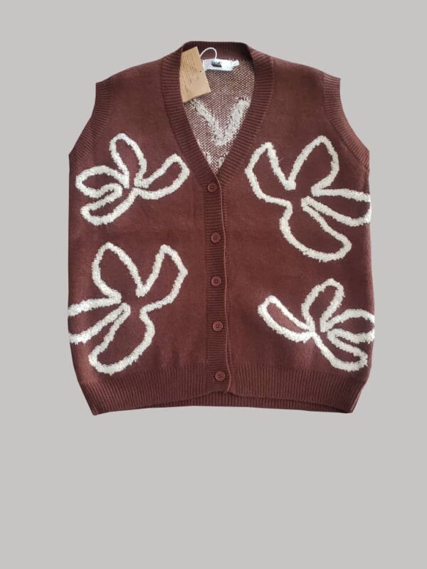 Dark brown vest - Image 2