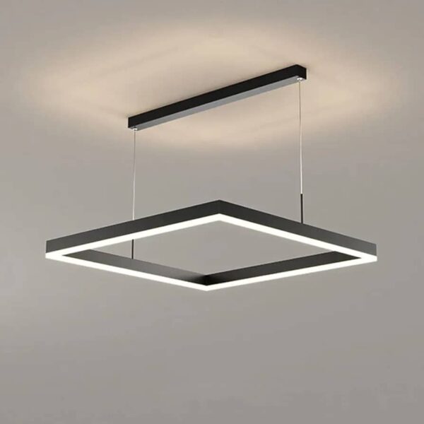 Modern Square LED Chandelier