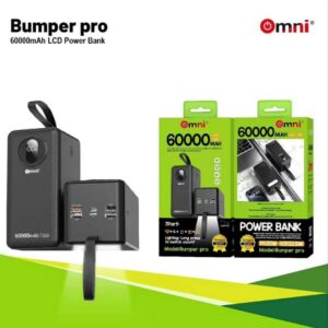 Omni Bumper Pro, a 60000mAh LCD power bank