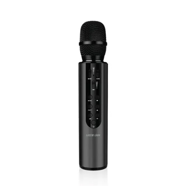 Green Lion Karaoke Microphone - Black