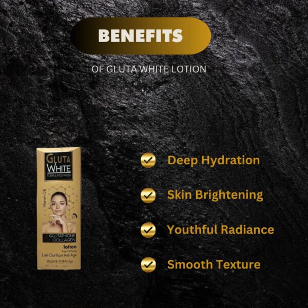 250ml bottle of Gluta White Whitening Lotion,  - Image 2