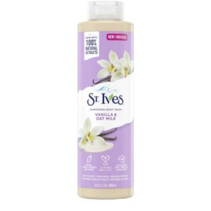 St.Ives Vanilla & Oat Milk Pampering Body Wash 650ml