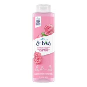 St. Ives Refreshing Body Wash Rose Water & Aloe Vera – 650ml